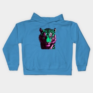 Tiger Pop Art Kids Hoodie